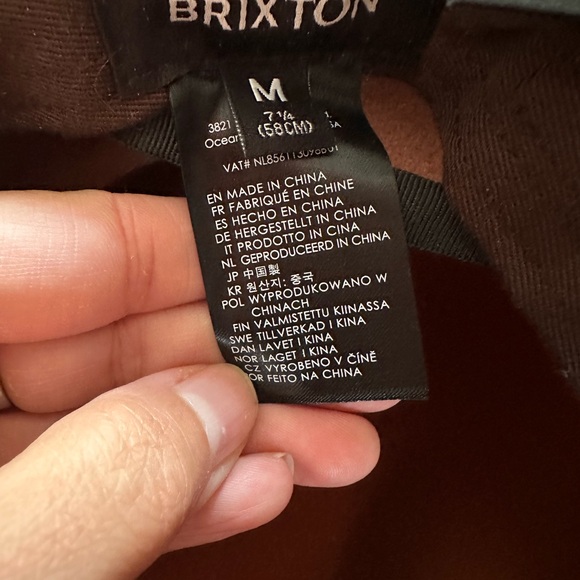 NWT Brixton Messer fedora - Picture 8 of 16